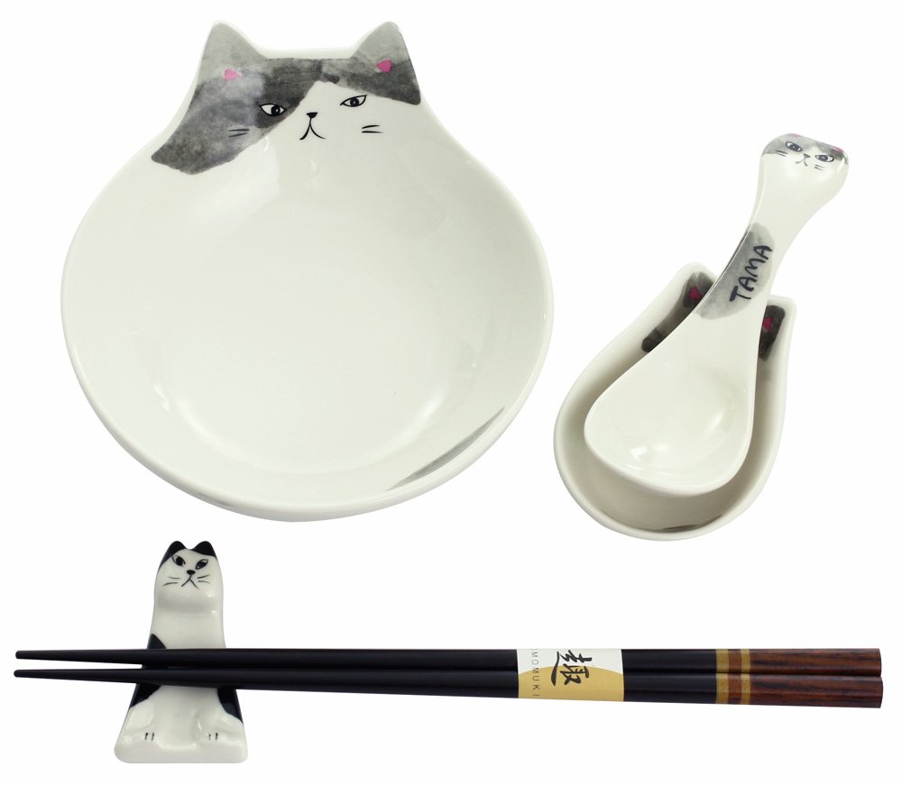 Amazon.co.jp: わんぱく猫 とんすいセット TAMA : ペット用品